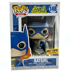 NEW Funko POP! Batgirl 148 DC DIAMOND + Hot Topic Exclusive